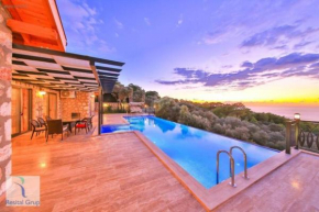 peaceful villa with sea and nature view